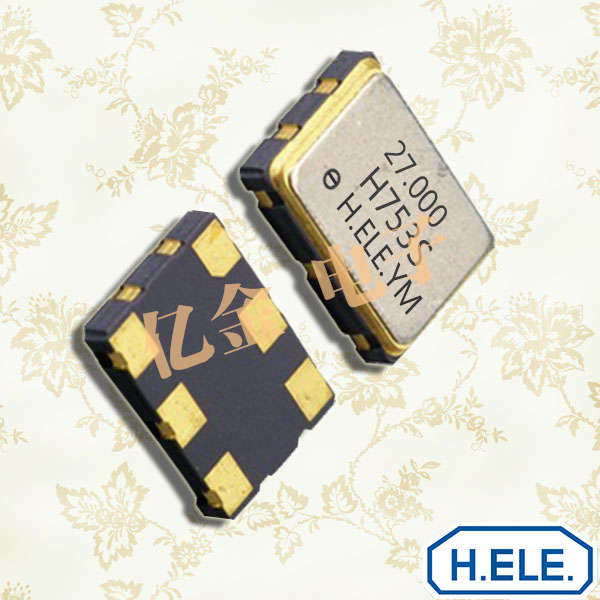 SSR080000F5CH,HELE臺(tái)灣加高晶振,7050四腳貼片晶振